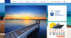 Desktop Screenshot of capitaltravel.com.au